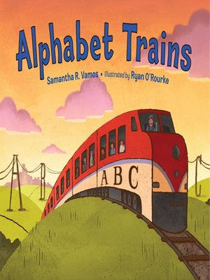 cover image of Alphabet Trains